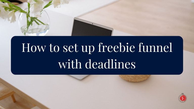 How to setup freebie funnel